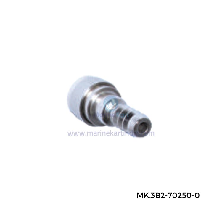Asaki Female Fuel Connector For Tohatsu & Nissan Outboards 4-30 HP (394-70250-0)